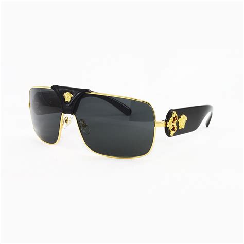 versace glasses gold mens|men's versace sunglasses with gold.